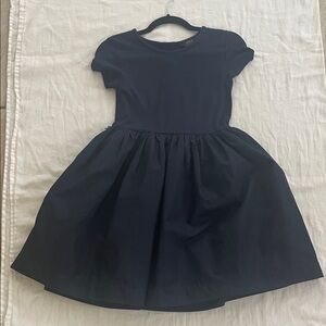 Polo by Ralph Lauren Navy Short-Sleeve Fit-and-Flare Formal Dress Girls L